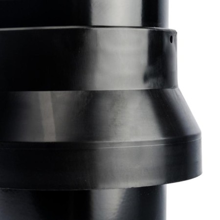 The chimney element Stout SCA-0080-800001, vertical, insulated adapter, 584 mm, DN 80/100-4