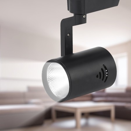 Single -phase track lamp TR1 - 10 BK COB 10W 4000k 700lm black