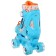 Roller sneakers sliding, p. 35-38, light wheels PU