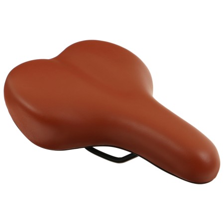 Dream Bike saddle, sport-composter, brown color-1