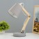 Bend table lamp E14 40W gray 22x14x42cm Risalux