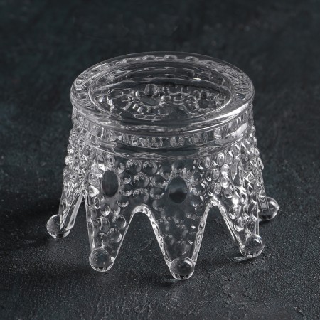 Glass Figure Saletnik "Crown", D = 12 cm-2