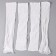 Kapron for dolls and flowers, set 4 pcs., Size 1 pc. - 45 × 6 cm, white color
