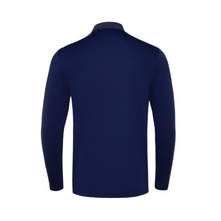 Polo male with long sleeve, dark blue color, size 48 (l)-7