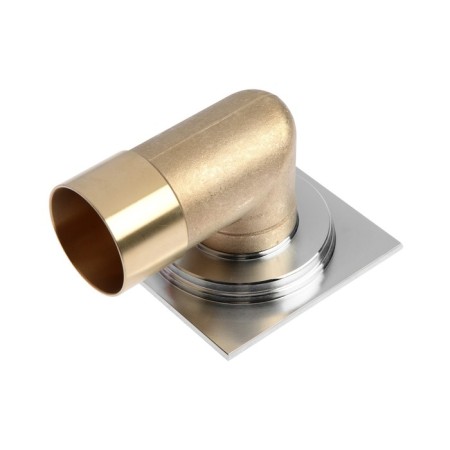Gag Aflorn AF20510-10, d = 50 mm, vertical, 100x100 mm, brass, chrome-1