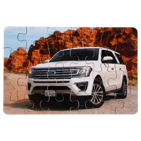 Puzzle series Fantasy "Car", 24 details, size - 28 × 18.5 cm-1