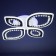 Luer with PDD "Alina" LED 150W 3000-6000W RGB white 64x48.5x9cm Bayerlux