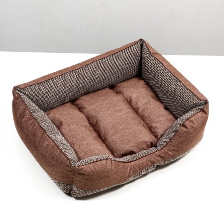 Lesser Loft Mokko # 4, sample. 70 x 55 x 20 cm, passeiline, light brown-2