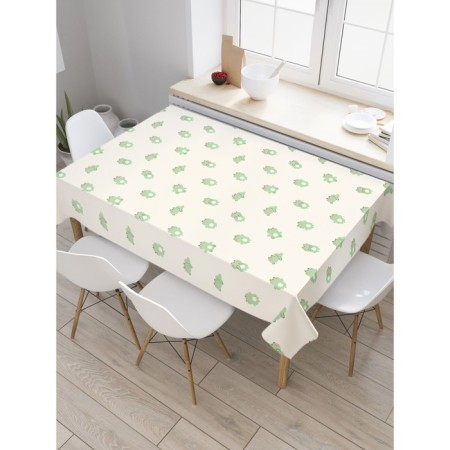 The tablecloth on the table "Cute Muzzle", rectangular, oxford, size 145x180 cm