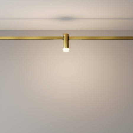 Technical TR145-1-3W3K-W-BS SKIM, 29x29x90 mm, LED, 3W, 90lm, 3000K, Brass color-4