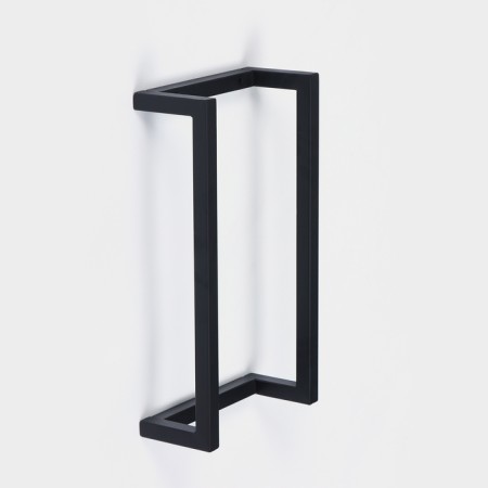 Towel holder, 10 × 23 × 40 cm, black color-1