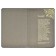 Diary of Leduced A5, 124 Escalada sheets, solid binding, artificial leather "SOFT-Tach", stamping foil of congrekes, white offset 70 g/m2, 120 g/m2