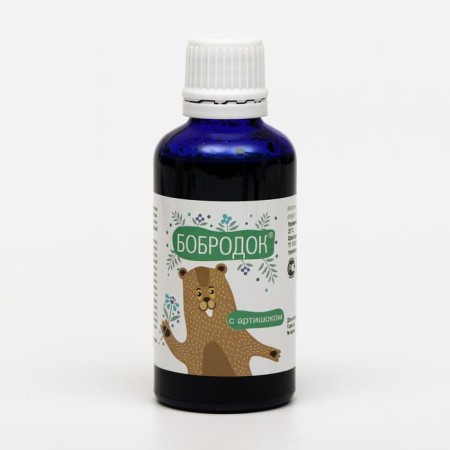 Smuster-Contractor-sirop "Bobrod" with artichoke, healthy liver, 50 ml-1
