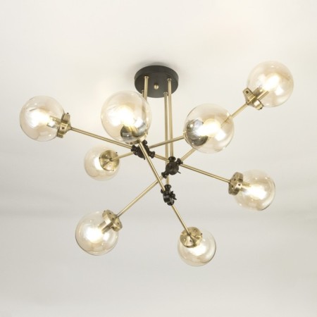 Cutilux Cutilux chandelier CL105185 85x85x50 cm, 5x40W, E14, brown color-2