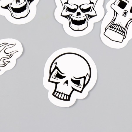 Stickers Stickers for Scrapbooking "Skull" 9-354-1