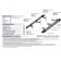 Silver threshold "Silver" Rival, Skoda Kodiaq 2017-on, with fasteners, F180al.5102.2