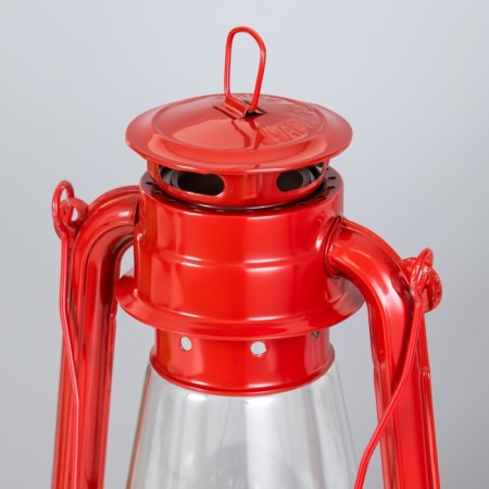 Kerosene lamp decorative red 14x18x30 cm risalux-7
