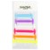 A set of shoes for shoes, 6 pcs, silicone, flat, multi -sized, 7 mm, 7.5 cm, “Rainbow” color