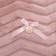 Climeninine bedspread, size 210x230 cm, pink color