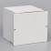 Confectionery packaging with a window, 23 x 23 x 22 cm