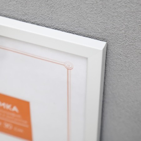 Photo frame plastic 21x30 cm 1481 white-2