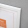 Photo frame plastic 21x30 cm 1481 white