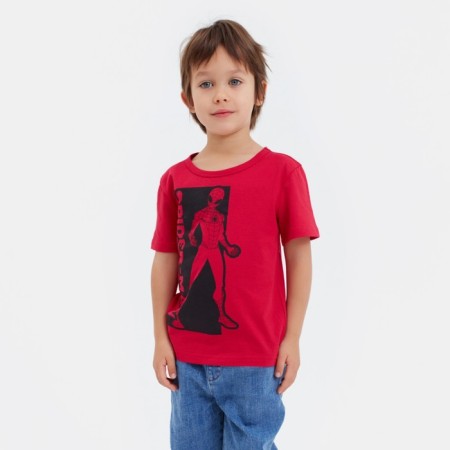 Marvel T-shirt "Spider Man", height 110-116 (32), raspberry color