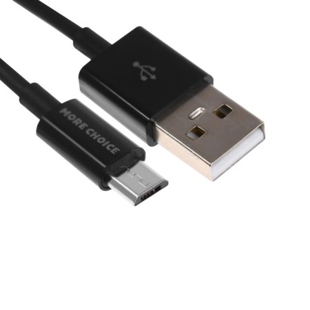 Network charger More Choice NC24M, 2.1A, Micro USB cable, black-8