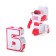 A set of robots "alphabet", transforms, light and sound effects, 6 letters, gather in 1 robot