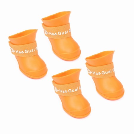 Rubber boots "All-terrain vehicle", set 4 pcs., Rr. L (sole 5.7 x 4.5 cm), orange-6