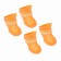 Rubber boots "All-terrain vehicle", set 4 pcs., Rr. L (sole 5.7 x 4.5 cm), orange