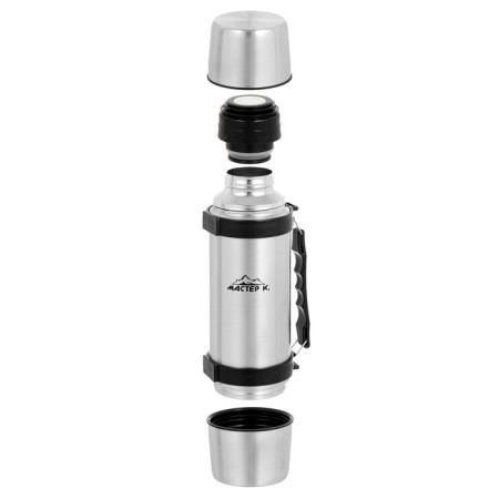 Thermos, 1 l, the Master K trail, with two circles, retains heat 24 hours