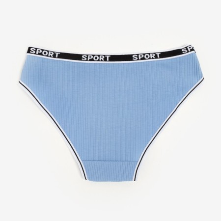 Women's panties, blue color, size 46-48-2