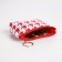 Women's wallet with zipper, color mix