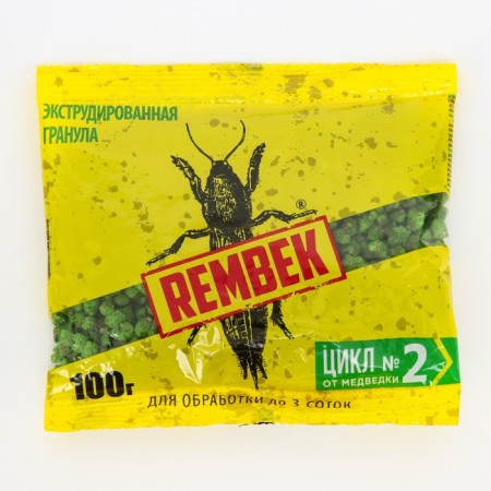 Remedy for the bear and the Rembek wireworm, extruded granules, 100 g
