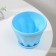 Pot for flowers with the Podon "Noble", 450 ml, d = 11 cm, blue color