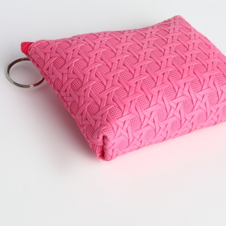 Women's wallet with lightning, pink color-2