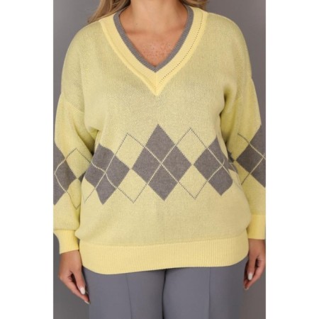 Female pool Wisell, size 52, yellow color-7