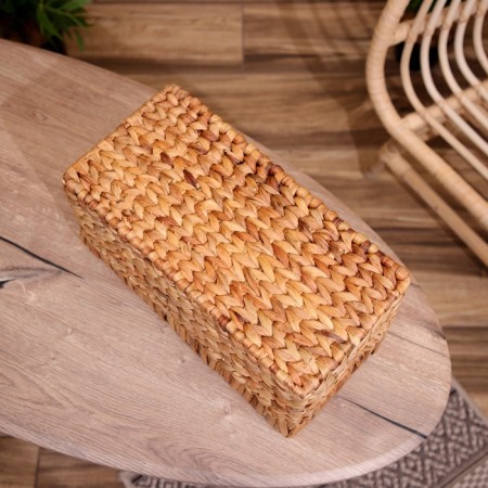 Wicker basket 40x20x20 cm-4