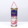 Gift box, a tube for the bottle "New Year" 120x345mm (325 mm intra -height)