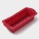 Baking uniform "Roulet", silicone, 27 × 11 cm, burgundy color