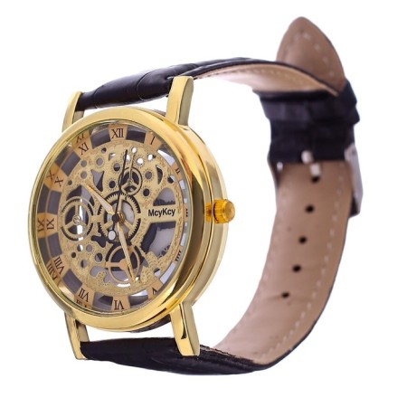 Men's wristwaters "Osbourne", eco -leather strap-1