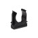Clips for pipes Ural Pak, 20 mm, black, AT-30120-010