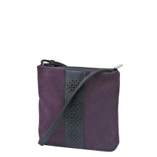 Bag Cross-Bodi claim, lightning department, lilac color 21x7x23cm