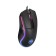 MARVO M358 mouse, game, wired, 4 buttons, optical, RGB, 12800 dpi, usb, 1.6m, black