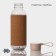 Bottles for water cork MAGISTRO, TRITAN, 610 ml, 7.5 × 7.5 × 22 cm