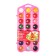Watercolor honey 24 colors, ZHK "Flower", without brush, pink plastic case, 27421676