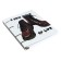 Notebook on rings, 80 sheets in the "Brown Boots" line, plastic cover, shift block 70 g/m2