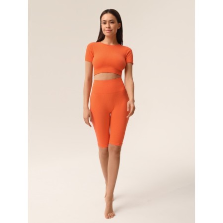 Women's bicycles in Mirey Short Legings Rubchik, size 46-48, Orange color-4