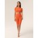 Women's bicycles in Mirey Short Legings Rubchik, size 46-48, Orange color